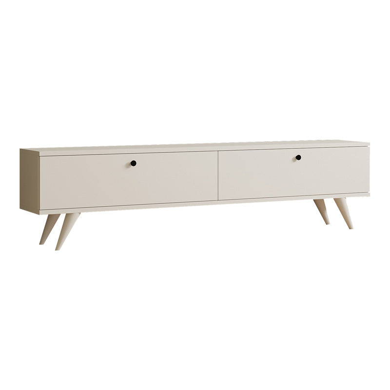 Dulap TV, alb elegant, 160x25x40 cm