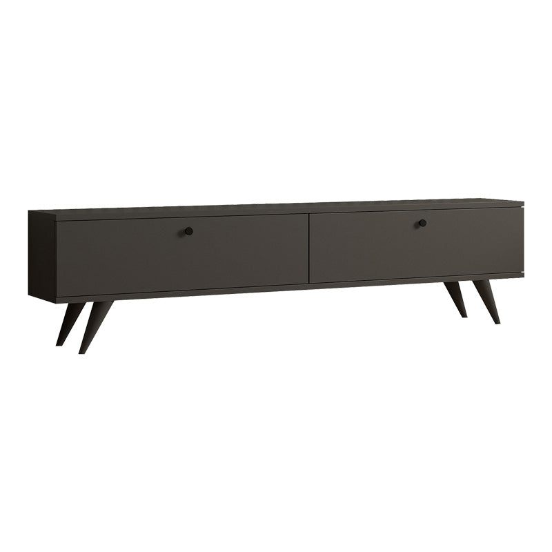 comoda TV Dulap TV cu extra spatiu de depozitare, Alb, L160x A25x H40cm