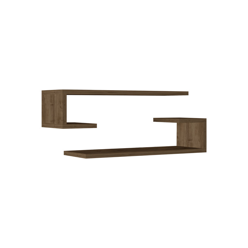 Eldo rafturi de perete set de 2 nuc 60x20x15 cm