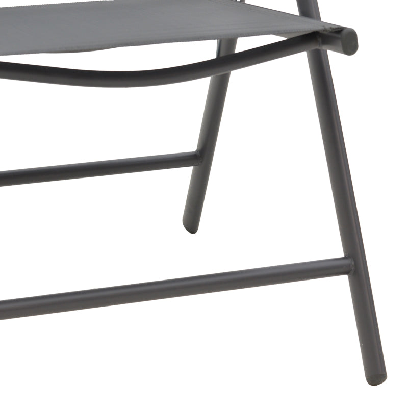 Fotoliu Candor metal antracit si textil, Gri, 65x56x106 cm, foto produs 8