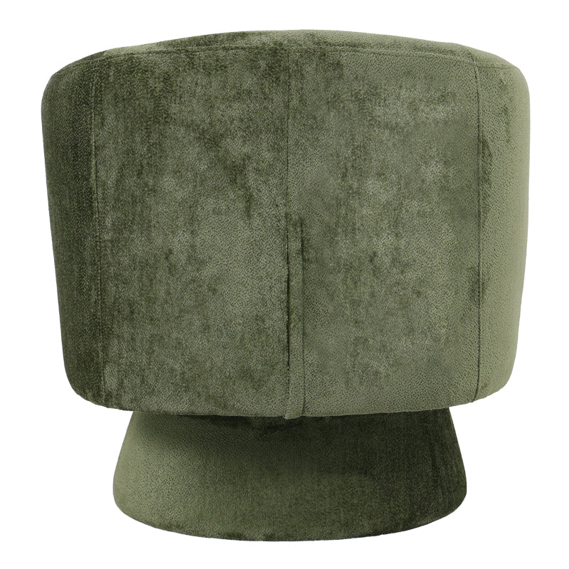 Fotoliu rotativ, gri închis, 78x81x77 cm - Verde
