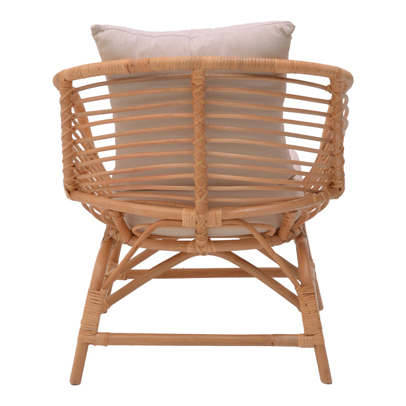 Fotoliu de gradina Caxen Boho, Natural, 72x63x75 cm
