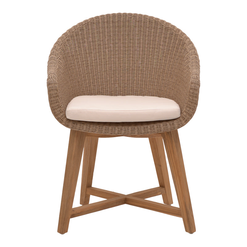 Fotoliu de gradina Solso Boho, Natural, 62x58x78 cm, perspectiva suplimentara