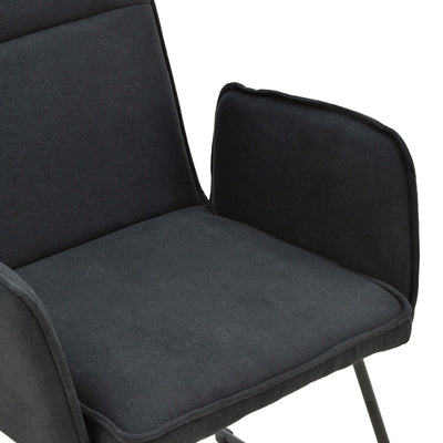 Fotoliu Essential tesatura, neagra, 56x59x89 cm, foto produs 7
