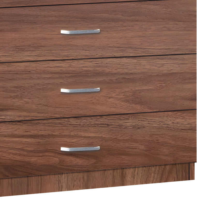 Gioko Comoda cu 5 sertare, nuc, 80x40x100 cm, detaliu produs