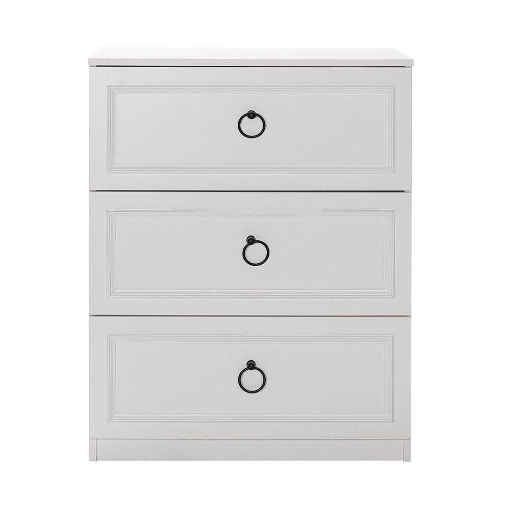 Comoda Adore Hampton, 3 sertare, 72 x 93 x 44 cm