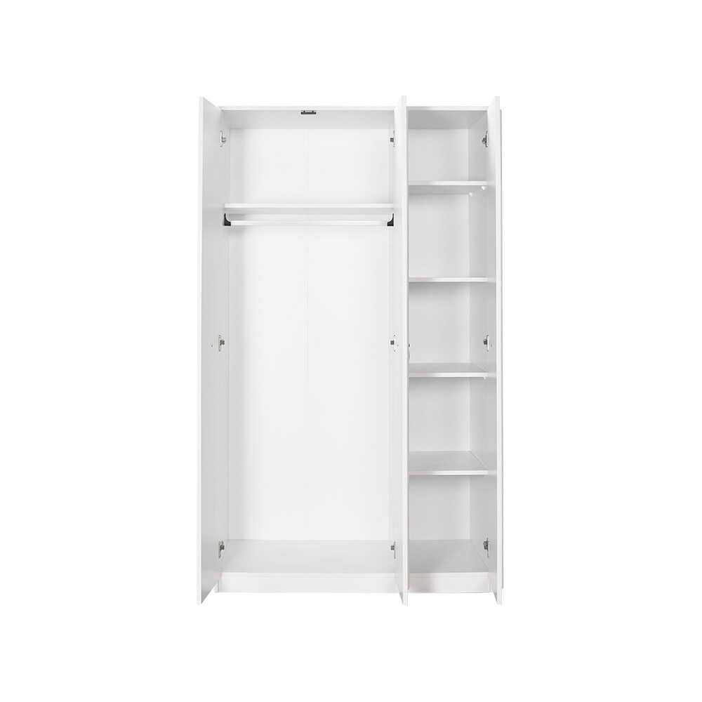 Dulap Haine Adore Hampton, 3 usi, Alb, 103x185x52 cm