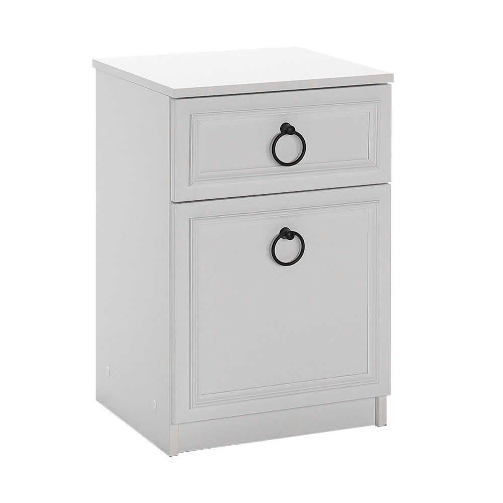 Noptiera Adore Hampton, 2 sertare, 45 x 63 x 38 cm