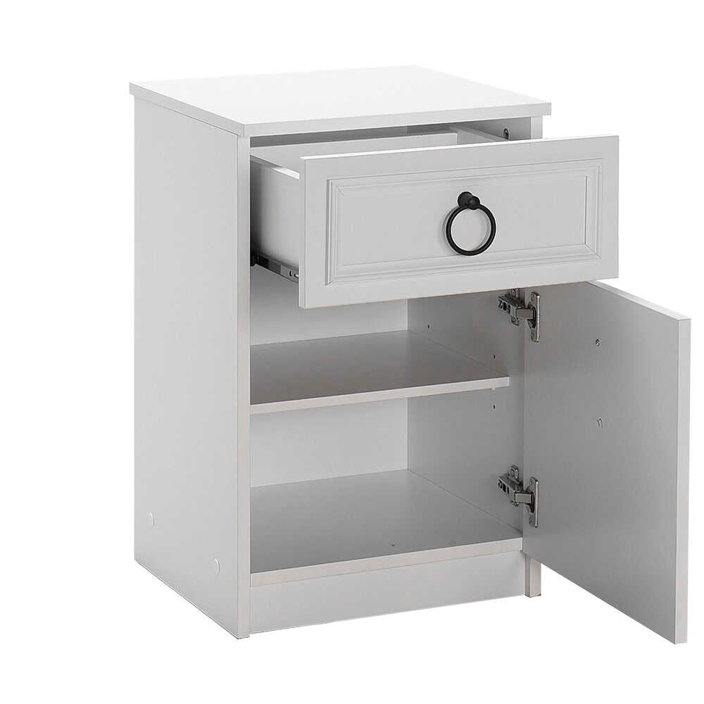 Noptiera Adore Hampton, 2 sertare, 45 x 63 x 38 cm