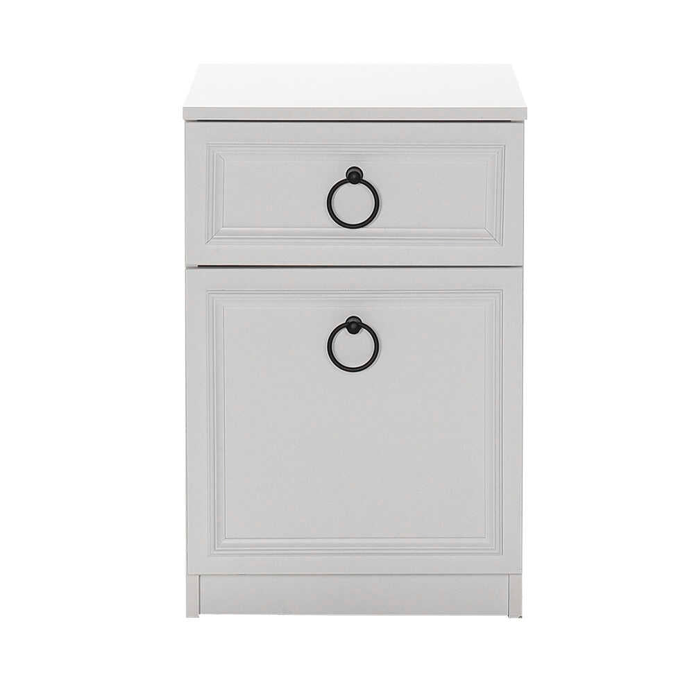 Noptiera Adore Hampton, 2 sertare, 45 x 63 x 38 cm