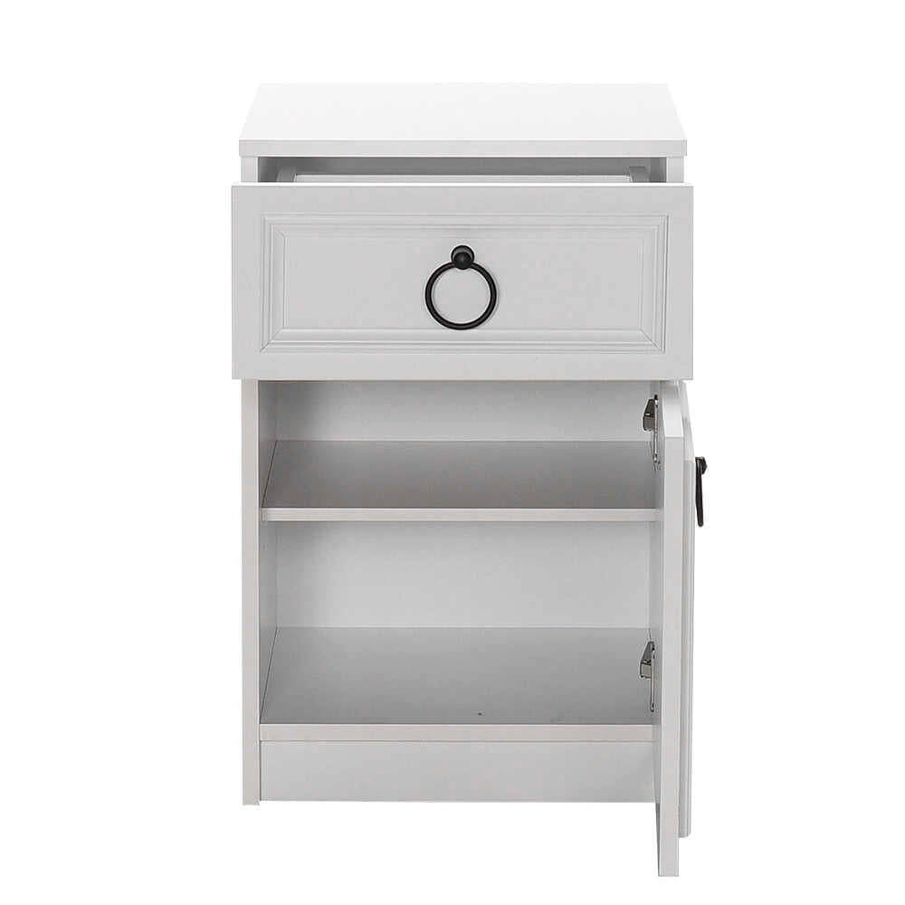 Noptiera Adore Hampton, 2 sertare, 45 x 63 x 38 cm