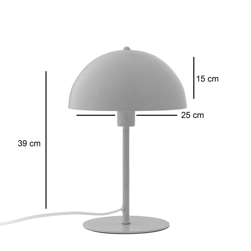 Lampa de Birou Desker metal-verde, menta, D25x39 cm, detaliu produs