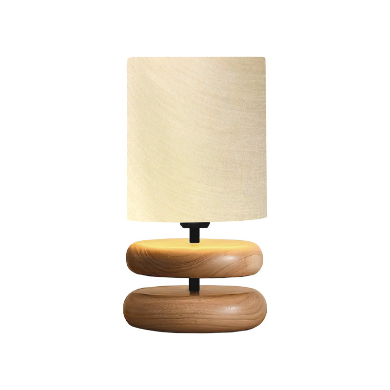 Lampa de Masa Clarion, bej-nuc, D15x35 cm