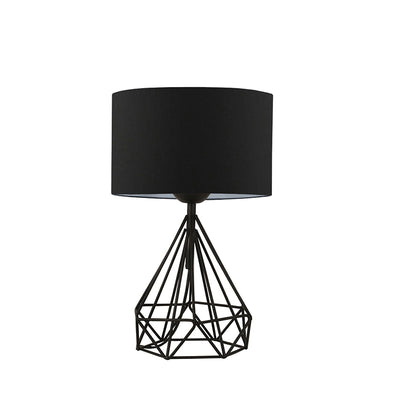 Lampa de masa PWL-1079, negru, D24x41 cm