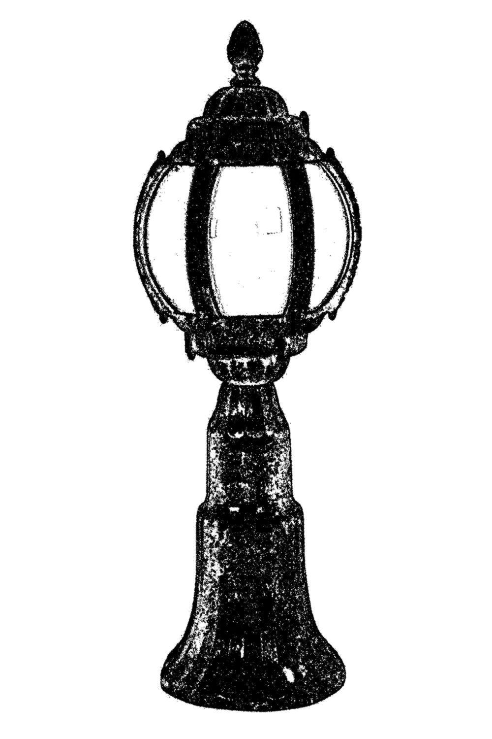 Lampă de perete de exterior BSU 323232 Outdoor Wall Lamp, Maro, 26x60x26 cm