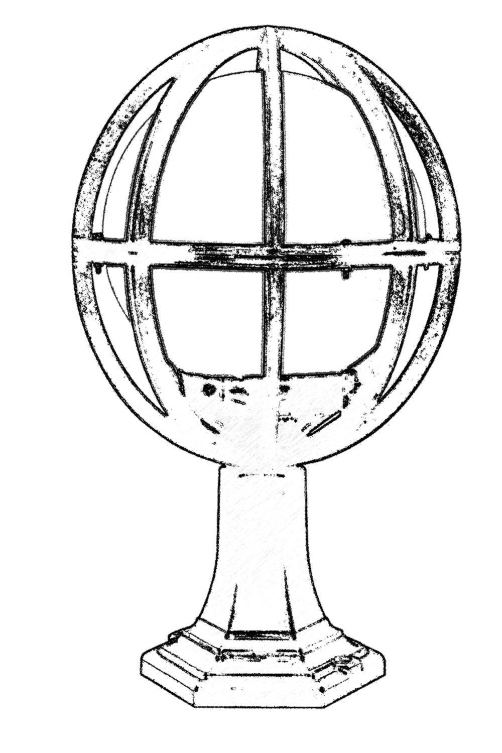 Lampă de perete de exterior BSU 4 Outdoor Wall Lamp, Negru, 30x50x30 cm