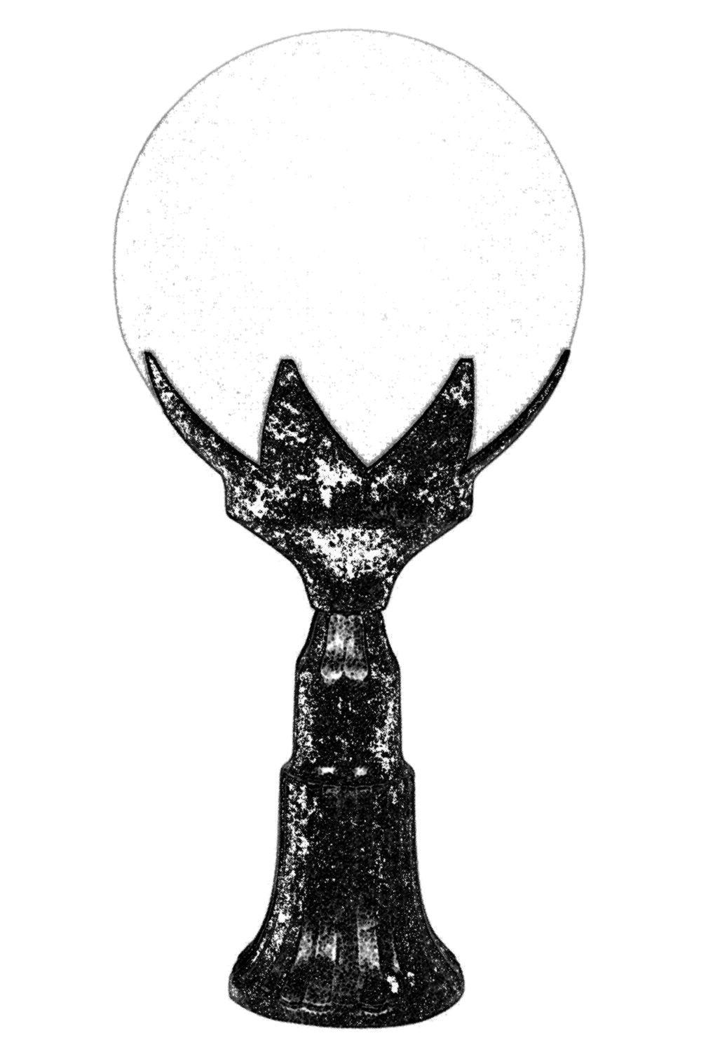 Lampă de perete de exterior BSU 432393 Outdoor Wall Lamp, Maro, 25x55x25 cm