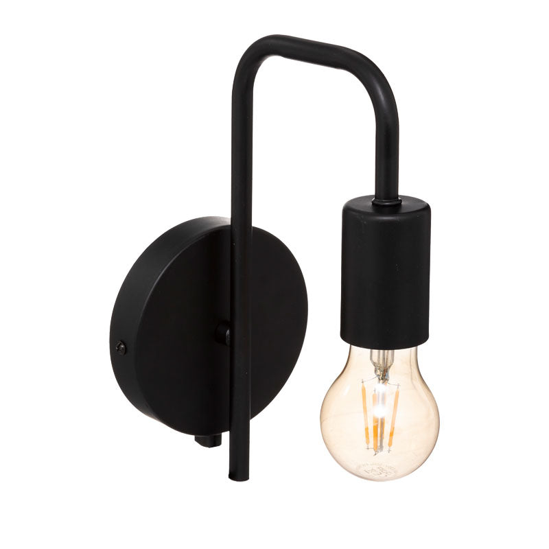 Aplica De Perete Lampa de perete Zhola negru 17x12x25 cm