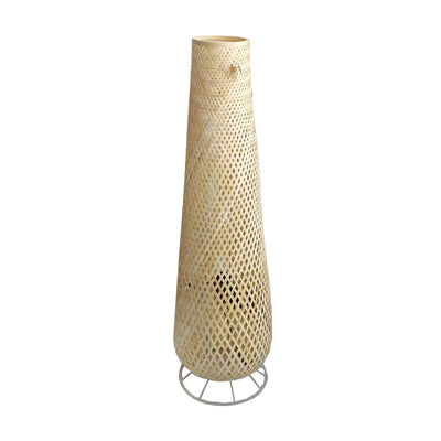 Lampa de podea Solian bambus Natural D27x96 cm