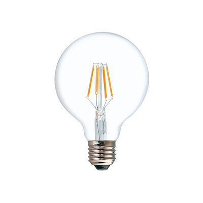 Lampa LED G80 Bec 3000K 200-220V Transparent