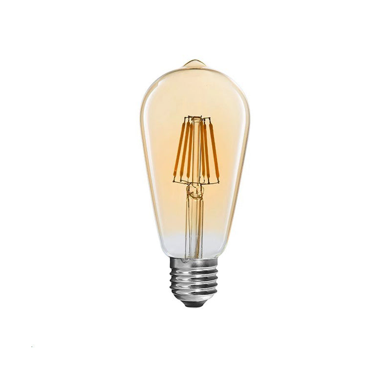 Lampa LED ST64 Bec 3000K chihlimbar