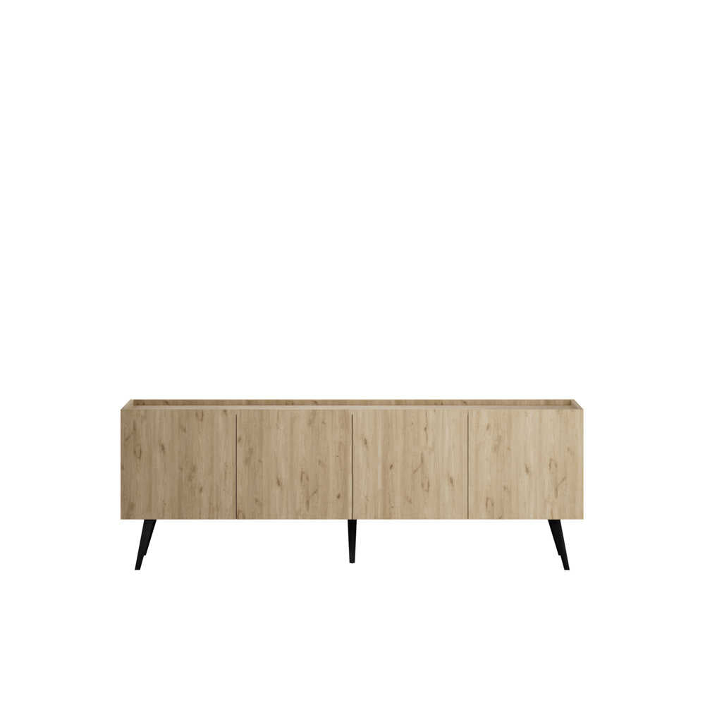 Comoda TV Adore Luna, Stejar, 180x63x42 cm