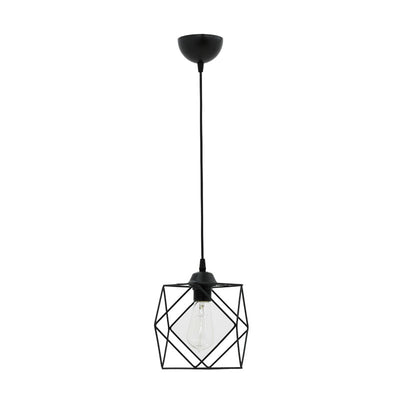 Lustra Alama negru 20x20x74 cm