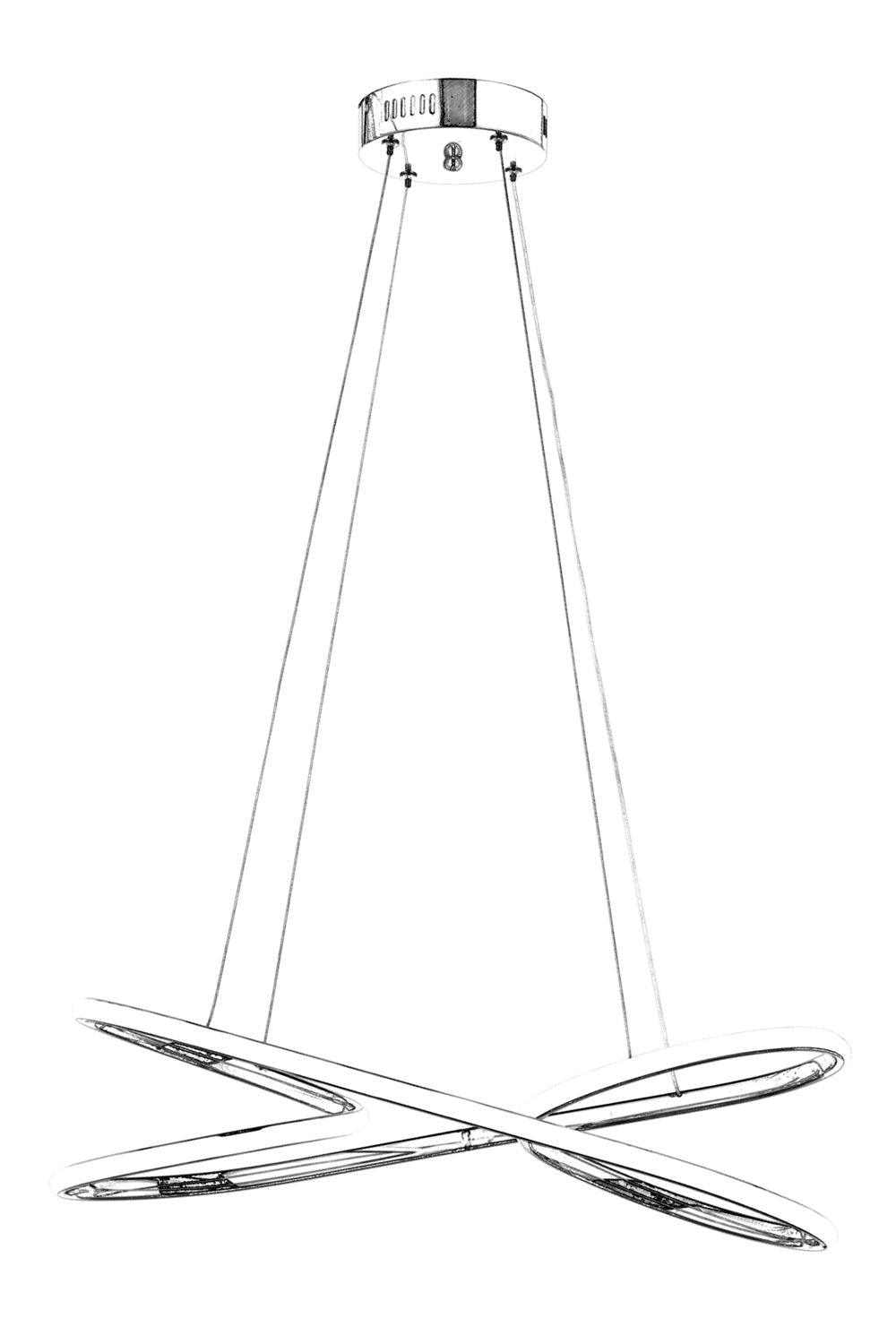 Lustra Arkis Chandelier, Galben