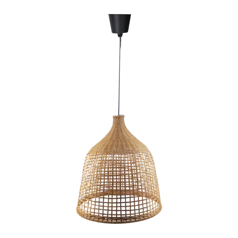 Lustra Axien bambus Natural 42x42x48+ cm