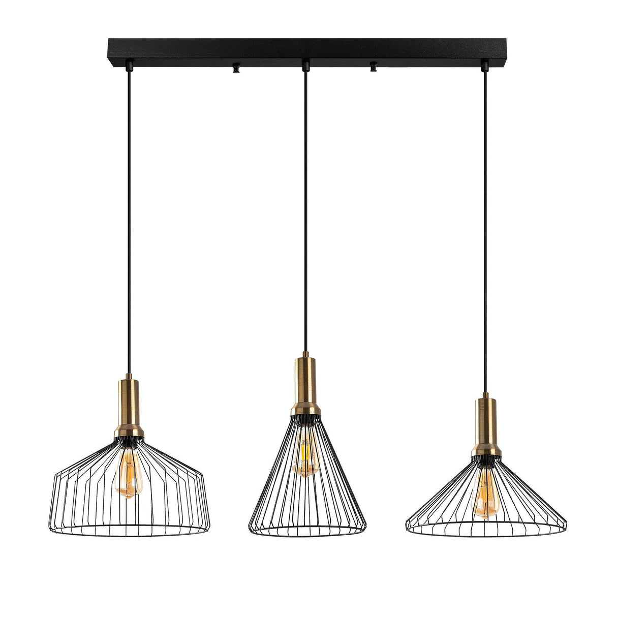 Lustra Dear Chandelier, Negru