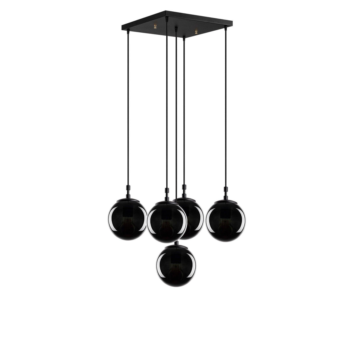 Lustra Efe Chandelier, Negru