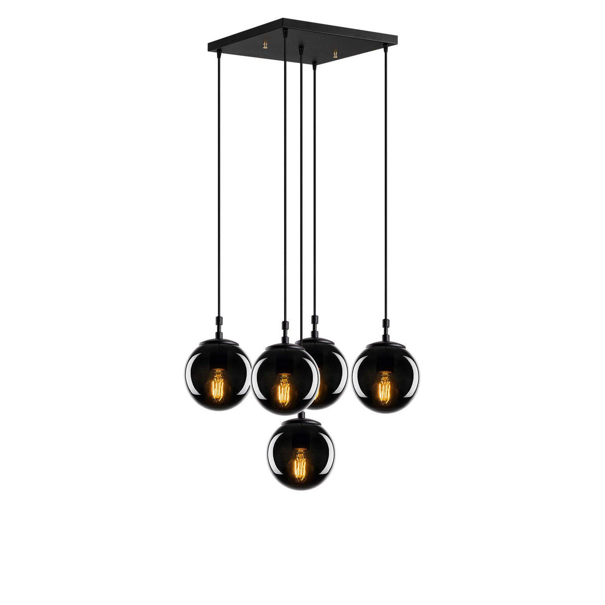 Lustra Efe Chandelier, Negru