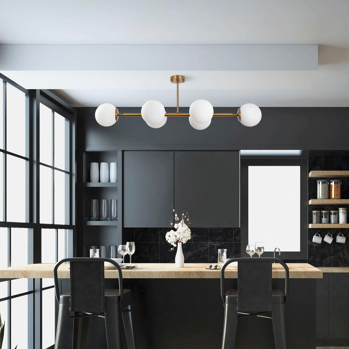 Lustra Faz Chandelier, Vintage