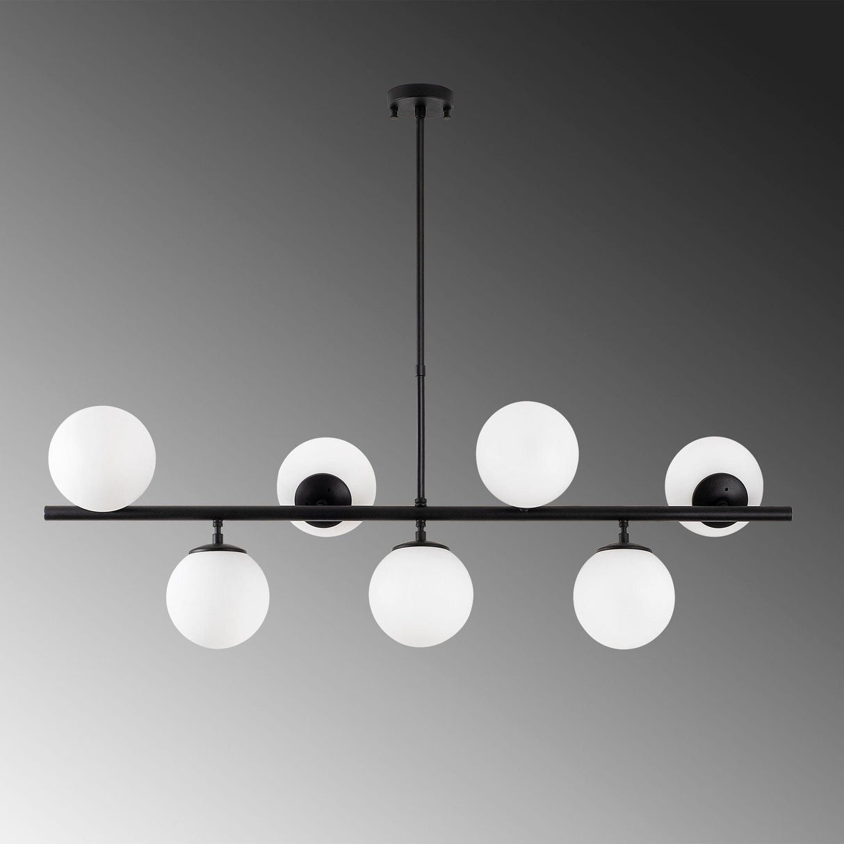 Lustra Fazlu Chandelier, Negru