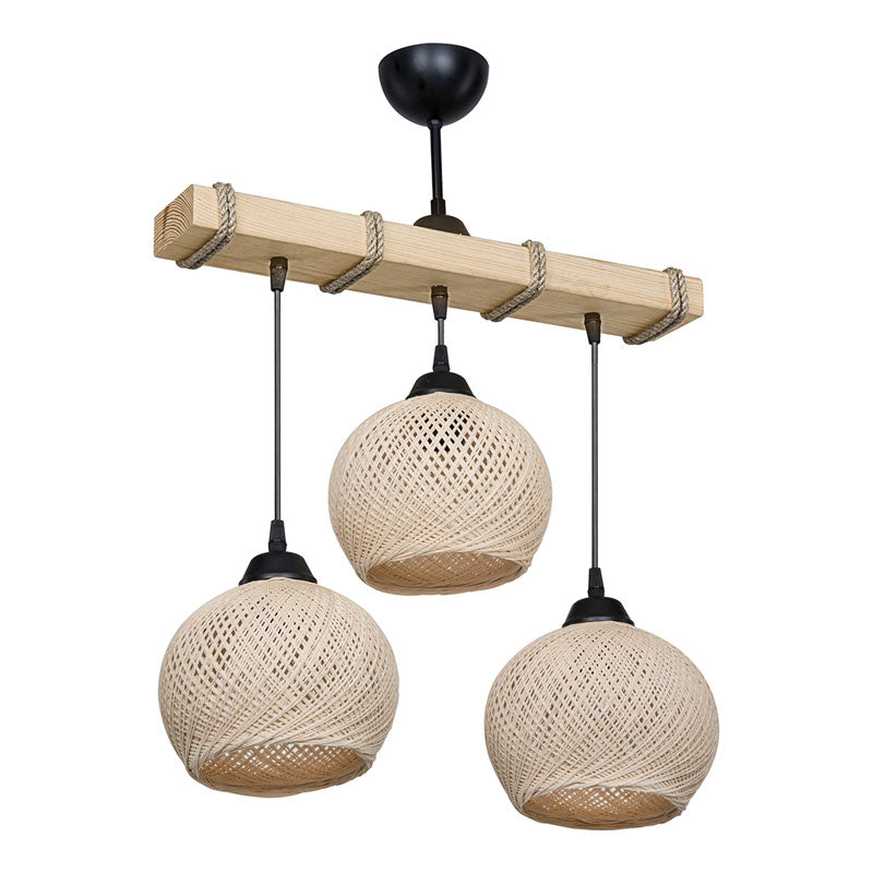 Lustra Fiona Ε27, 50x20x63 cm - Crem