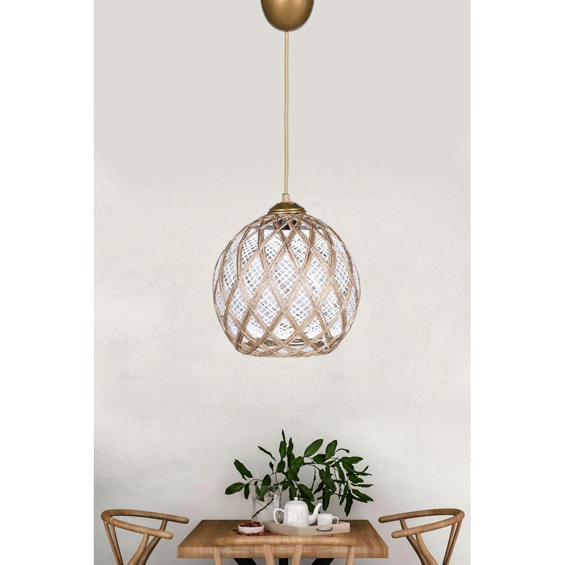 Lustra HM024 Chandelier, Alb