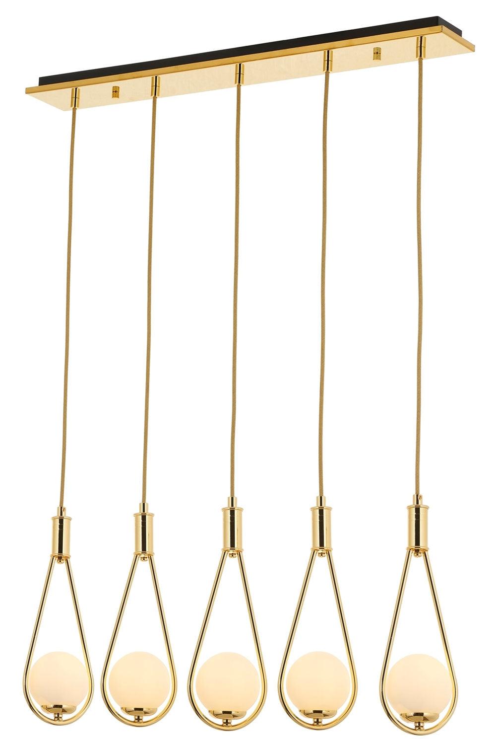Lustra Hunt Chandelier 4316-5, Auriu