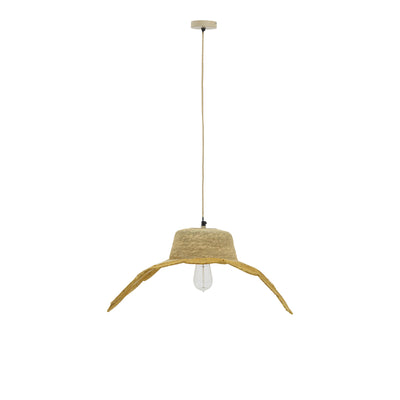 Lustra Jarua, Natural, 65x65x110 cm, imagine suplimentara