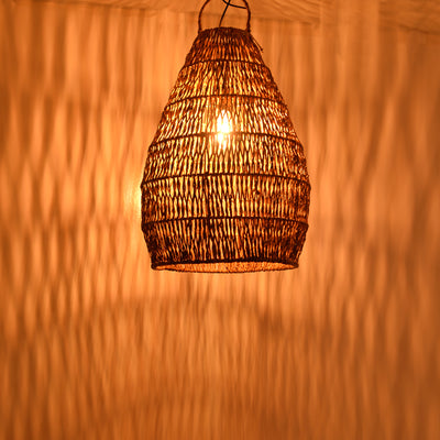 Lustra Kelog Boho, Natural, 50x50x70 cm, imagine suplimentara