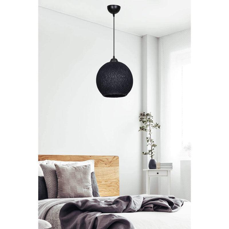 Lustra Leshia 26x72 cm - Negru
