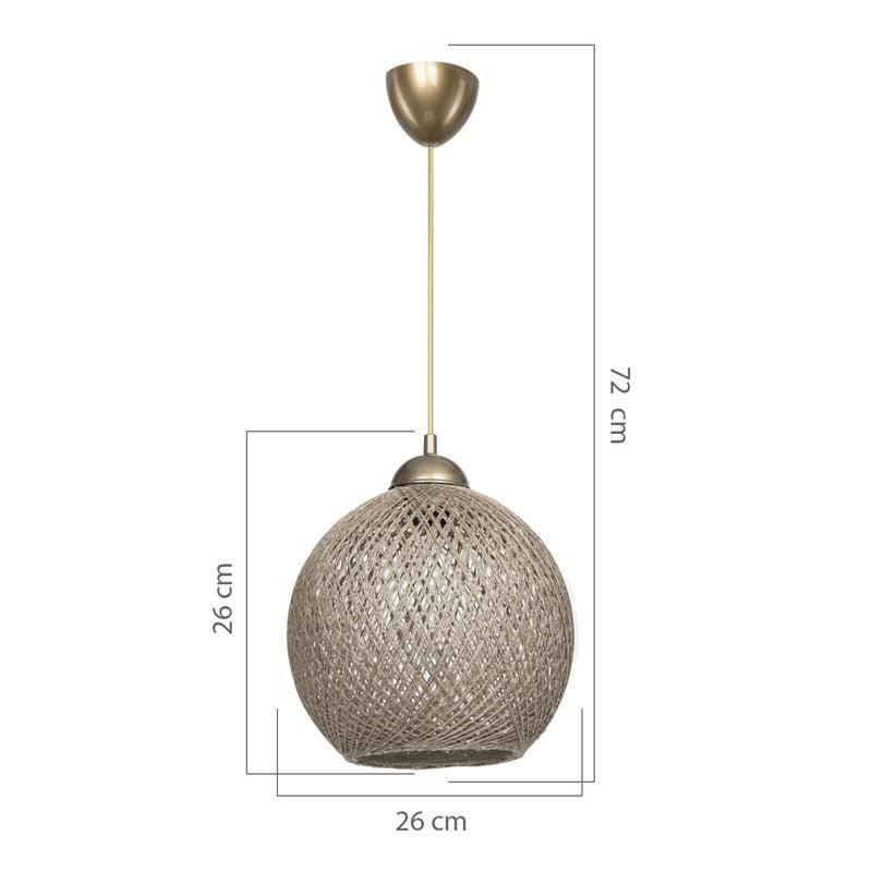 Lustra Leshia 26x72 cm - Maro
