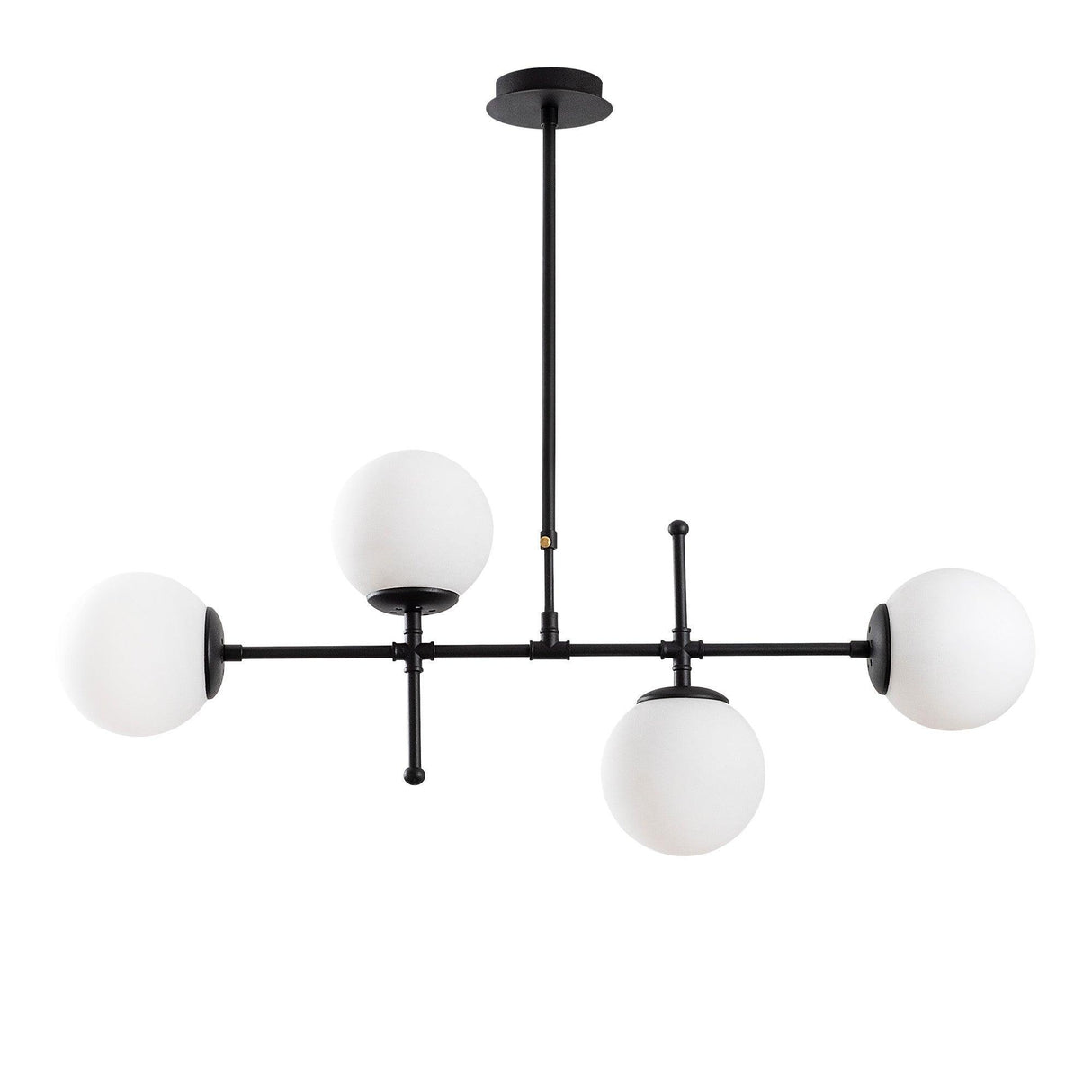 Lustra Mudoni 1 Chandelier, Negru