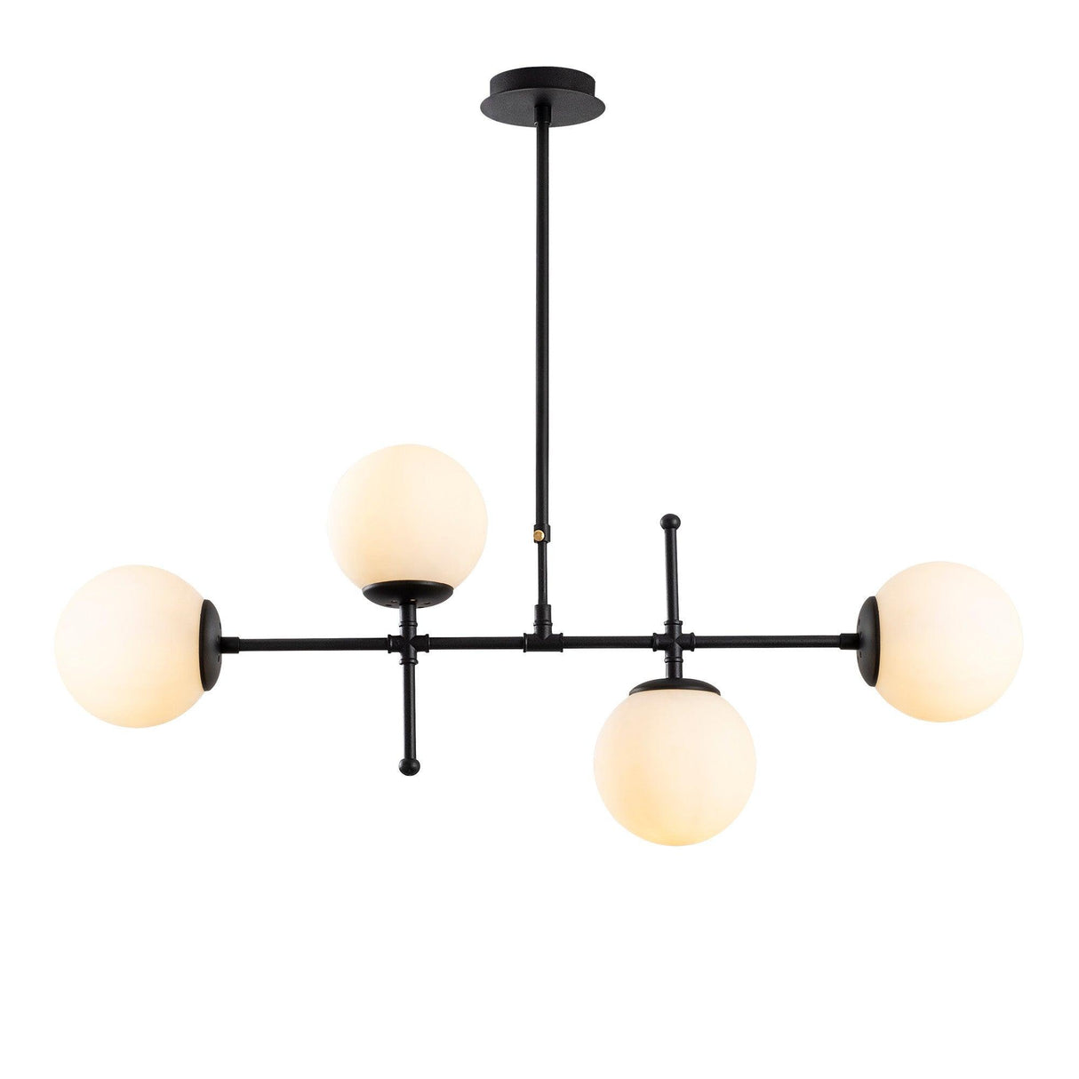 Lustra Mudoni 1 Chandelier, Negru