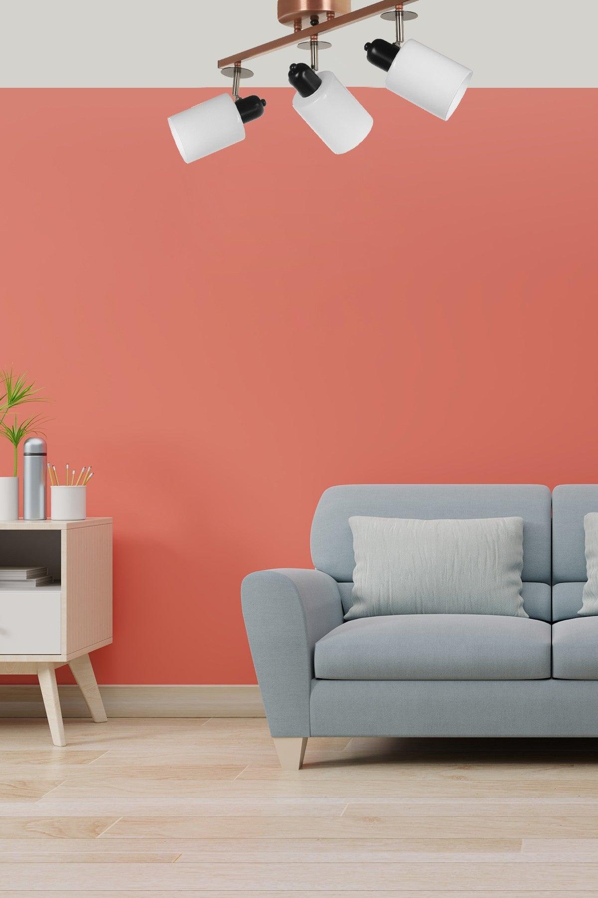 Lustra Nomi 2 Chandelier, Alb