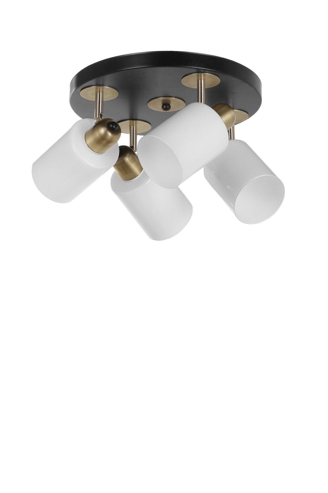 Lustra Nomi 3 Chandelier, Negru