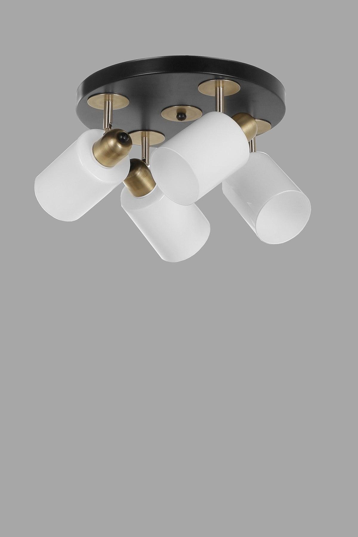Lustra Nomi 3 Chandelier, Negru