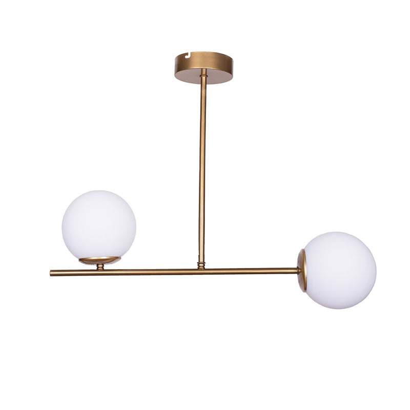 Lustra Opedro metal auriu 60x30x40 cm