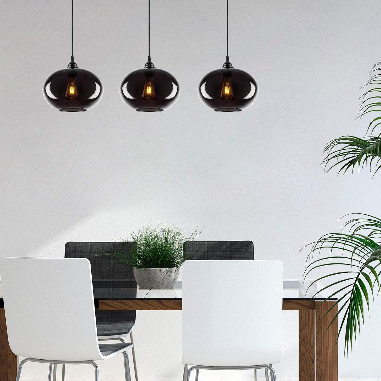 Lustra Smokel Chandelier, Fum