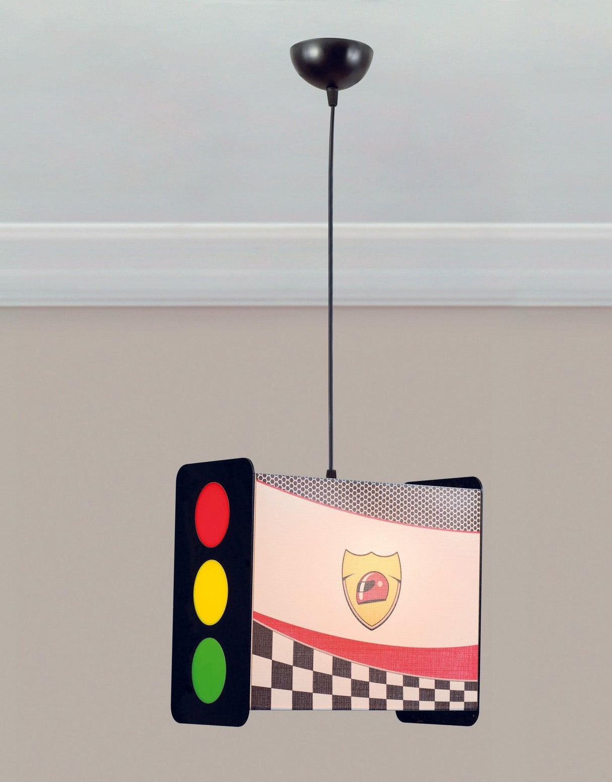 Lustra Traffic Chandelier, Multicolor