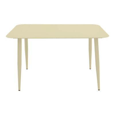 Masă aluminiu cu finisaj Champagne Vista, Aluminiu, 150x80x72 cm, imagine suplimentara